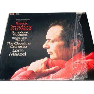 Frank Symphony in d minor Symphonic Variations vinyl record imported 1977 READ